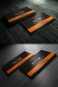 Shaws Coffe Business Card Template