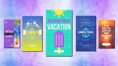 Summer/Beach Tropical Vertical Travel Stories Reels 3 51744950