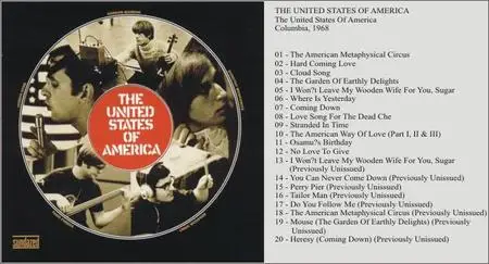 THE UNITED STATES OF AMERICA - The United States Of America - Columbia, 1968