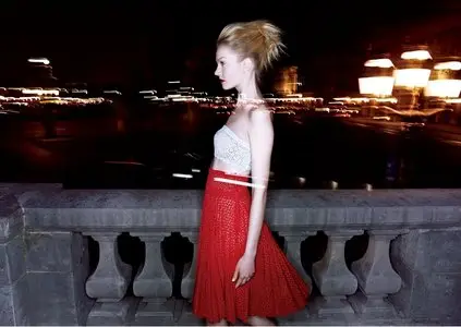 Anastasija Kondratjeva (Анастасия Кондратьева) by Sonia Sieff for Figaro Japan June 2012