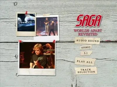 Saga - Worlds Apart Revisited (2007) [Limited Edition, 2DVD+2CD]