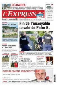 L' EXPRESS 18 SEPTEMBRE 2010