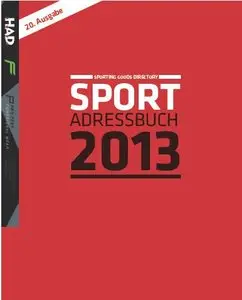 Sport Adressbuch 20 Edition 2013