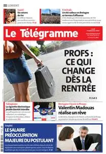 Le Télégramme Lorient - 4 Septembre 2023