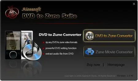 DVD To Zune Converter 5.1 Portable