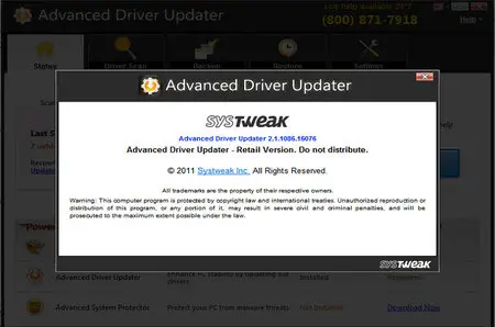 SysTweak Advanced Driver Updater 2.1.1086.16076