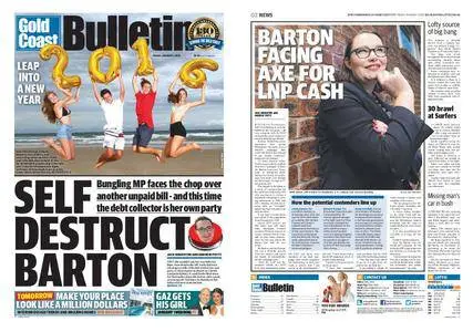 The Gold Coast Bulletin – January 01, 2016
