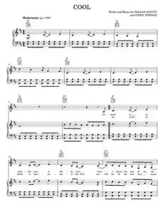 Cool - Gwen Stefani (Piano-Vocal-Guitar)