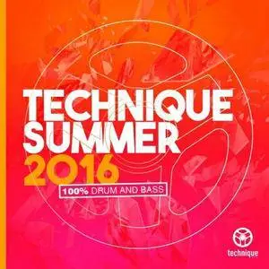 VA - Technique Summer (100% Drum & Bass)  (2016)