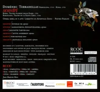 Juan Bautista Otero, La Real Compañía Ópera de Cámara - Terradellas: Sesostri (2011)