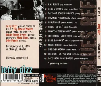 Lefty Dizz - Shake For Me (2002)