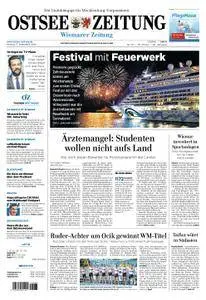 Ostsee Zeitung Wismar - 17. September 2018