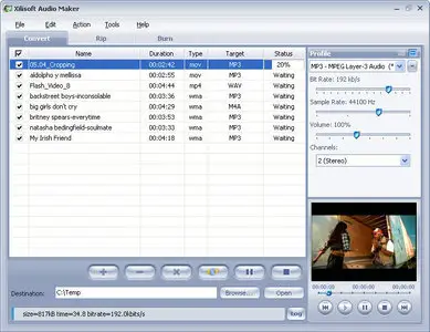 Xilisoft Audio Maker 3.0.49.0807 (+RUS)