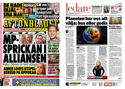 Aftonbladet – 31 oktober 2018
