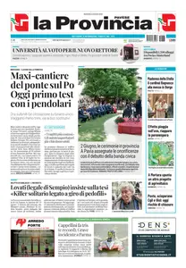 La Provincia Pavese - 3 Giugno 2025