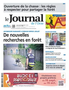 Le Journal de l'Orne - 25 Septembre 2025