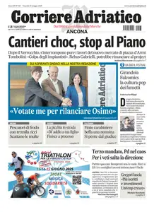 Corriere Adriatico Ancona - 23 Maggio 2025