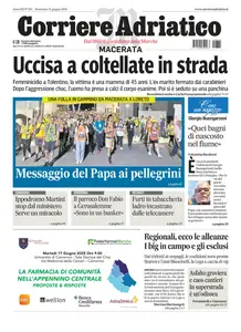 Corriere Adriatico Macerata - 15 Giugno 2025