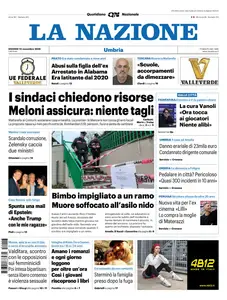 La Nazione Umbria Terni - 13 Novembre 2025