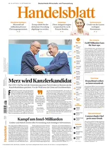 Handelsblatt  - 18 September 2024