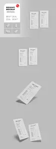 Receipt Mockup G6P2U2A