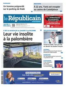 Le Républicain Lot et Garonne - 30 Octobre 2025