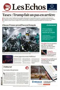 Les Echos du Lundi 17 Novembre 2025