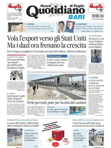 Quotidiano di Puglia Bari - 12 Agosto 2025