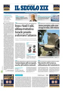 Il Secolo XIX Genova - 13 Giugno 2025