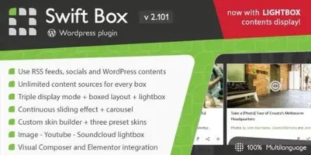 Swift Box v2.12.2 - Wordpress Contents Slider and Viewer