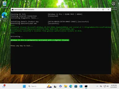 Windows 11 Pro 25H2 Build 26200.7019 (No TPM Required) Multilingual Preactivated