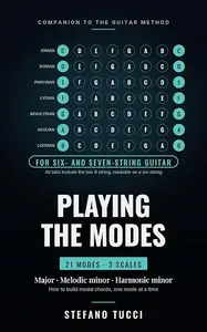 Playing the Modes for Six and Seven-String Guitar: How to Build Modal Chords – 21 Modes of the Major, Melodic Minor