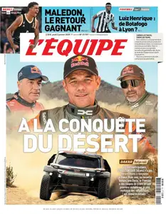 L’equipe du Jeudi 2 Janvier 2025