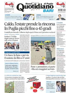 Quotidiano di Puglia Bari - 2 Giugno 2025