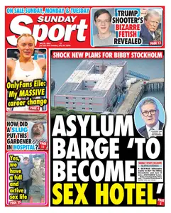 Sunday Sport - 26 July 2024