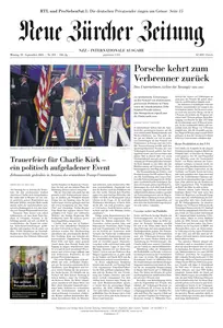 Neue Zurcher Zeitung International - 22 September 2025