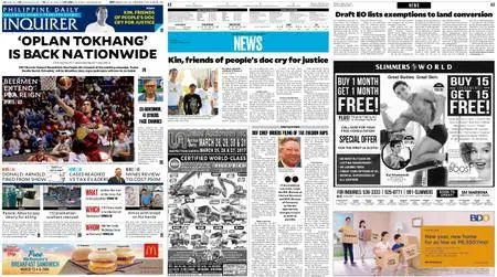Philippine Daily Inquirer – March 06, 2017