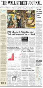 The Wall Street Journal – 03 July 2019