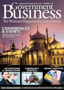Government Business Vol. 17.10 - September 2010