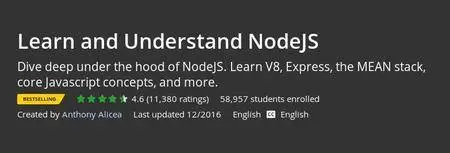 Udemy - Learn and Understand NodeJS (Repost)