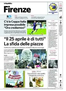 la Repubblica Firenze – 25 aprile 2019