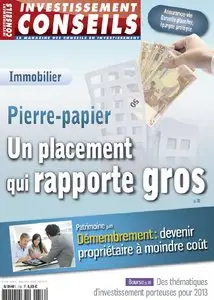 Investissement Conseils N 756 - Mars 2013