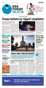 USA Today  October 17 2016