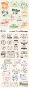 Vectors - Grunge Travel Stamps 2