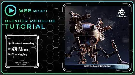Robot modeling in Blender