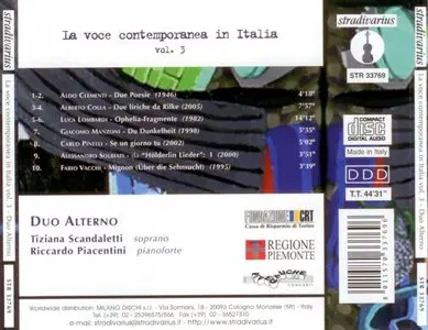 Duo Alterno - La voce contemporanea in Italia Vol.3 (2007)