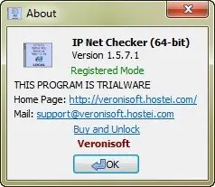 Veronisoft IP Net Checker 1.5.7.1 (x86/x64)