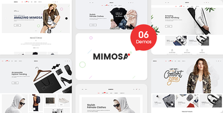 ThemeForest - Mimosa v1.0 - Responsive Fashion Prestashop 1.7 Theme - 20656929