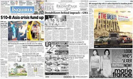 Philippine Daily Inquirer – October 16, 2008
