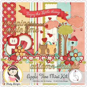 2 Autumn Mini Scrap Kits